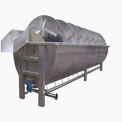 6m Poultry Farming Equipment The Beheaded Chicken Feet Cooling Machine