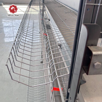 Automatic Poultry Farm Equipment High-Density H-Type Layer Battery Chicken Cage System for Egg Production Farm