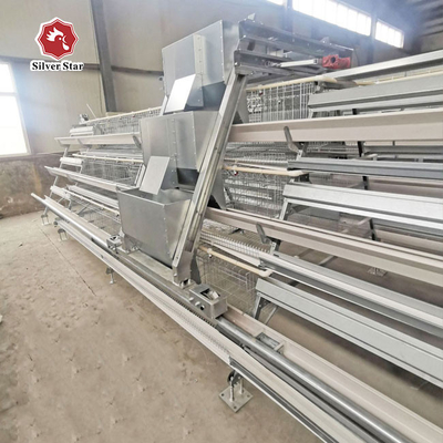 Q235 Standard Steel Layer Chicken Cage Hot Dipped Galvanized